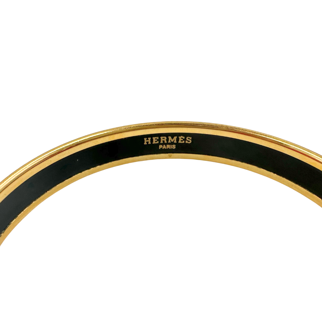 Hermes Emaille PM Narrow Cloisonne Bangle