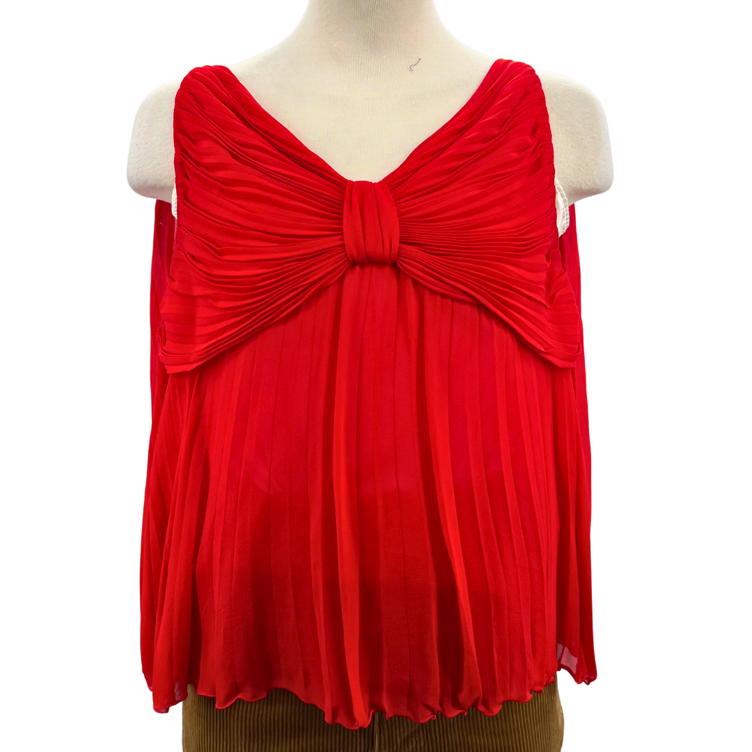 Valentino Red Blouse