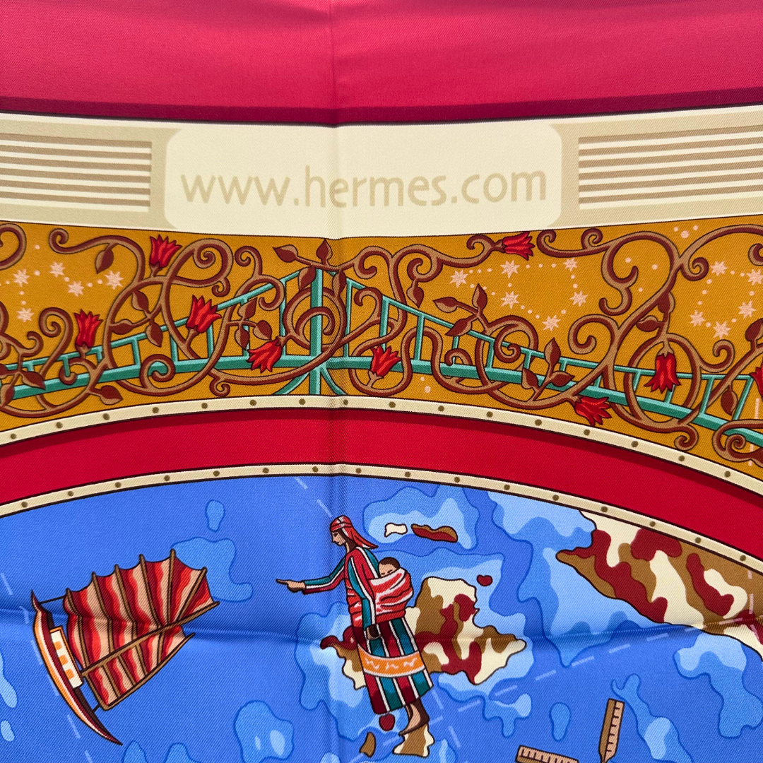 "www.hermes.com" Hermes Scarf by Christine Henry