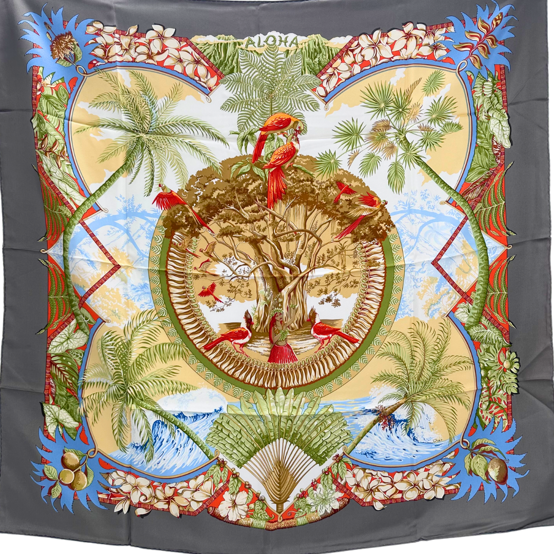 Aloha Hermes Scarf by Toutsy