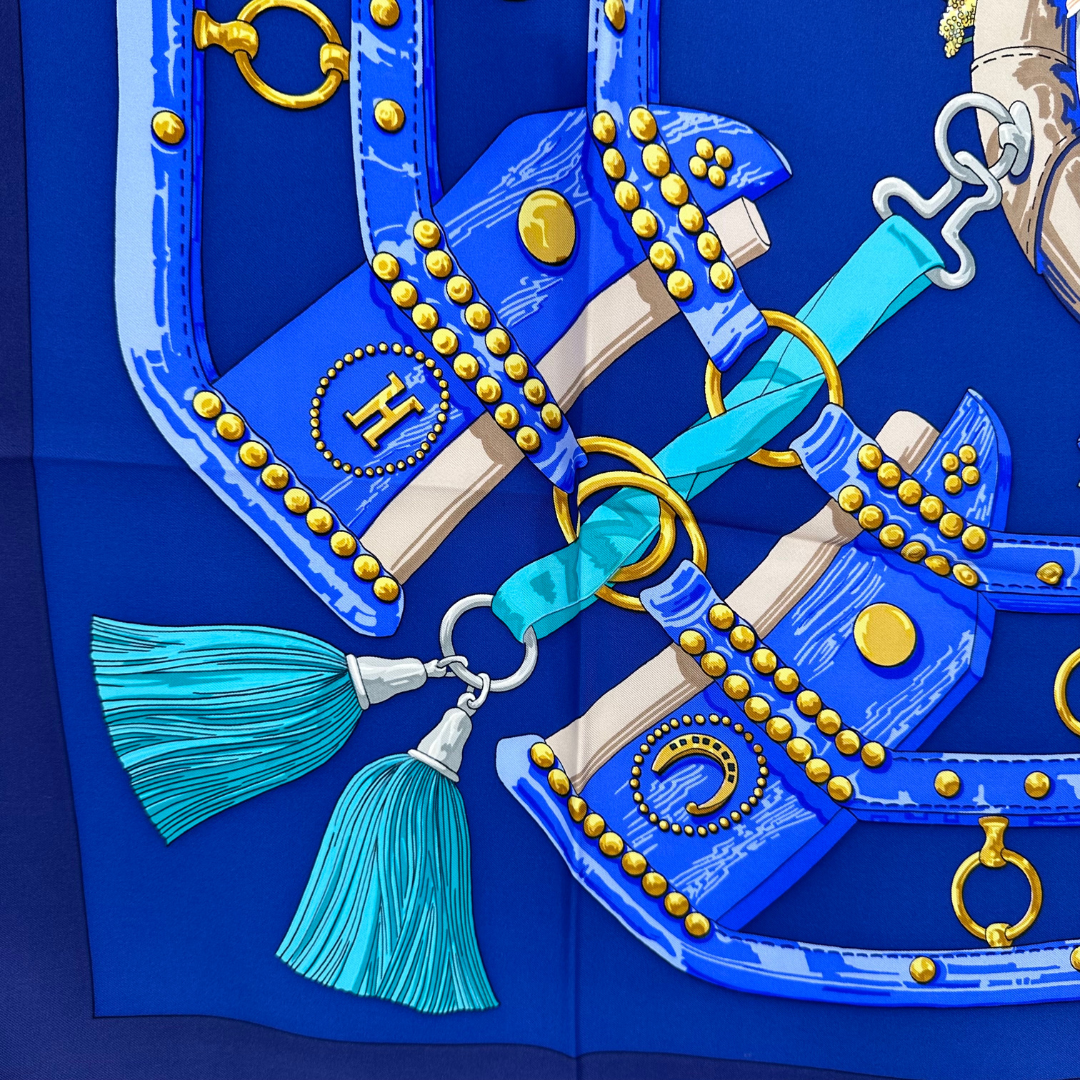 Aux Champs Hermes Scarf By Latham