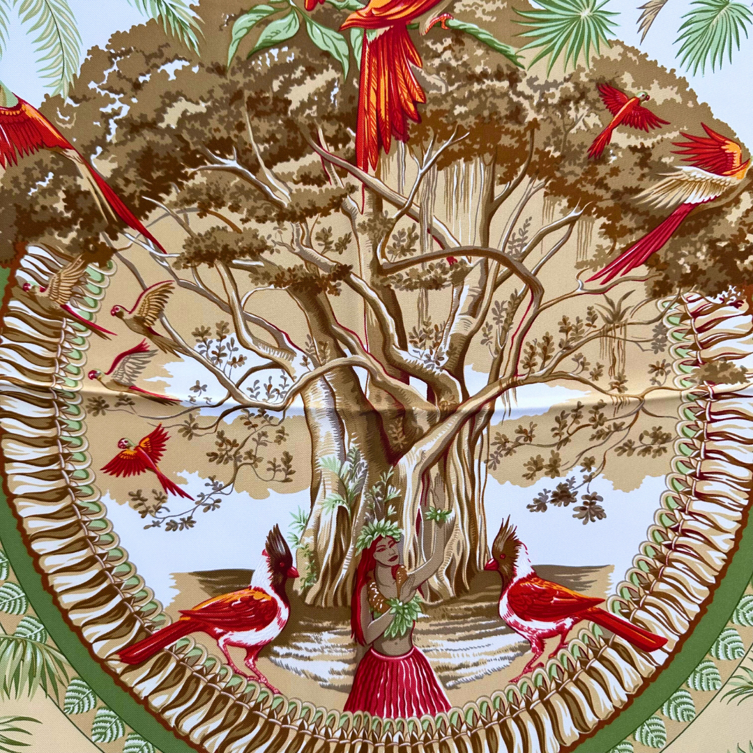 Aloha Hermes Scarf by Toutsy