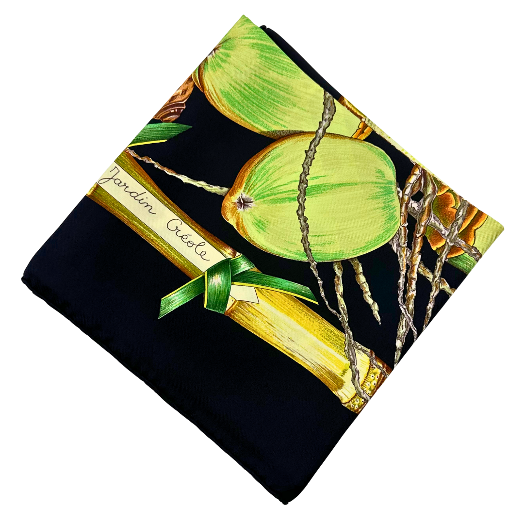 Jardin Creole Hermes Scarf by Valérie Dawlat-Dumoulin