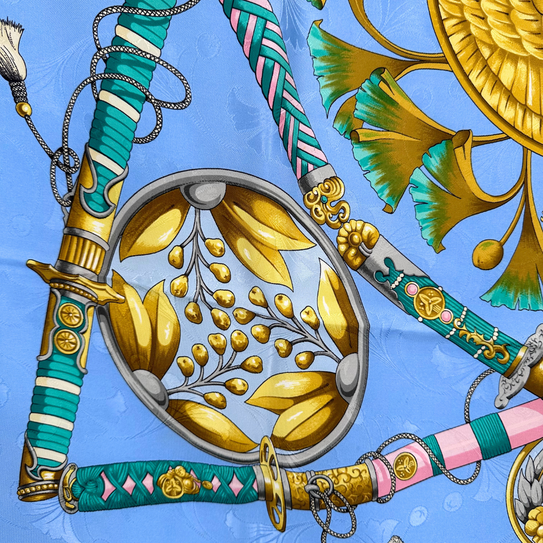 Daimyo - Princess Du Soleil Levant Hermes Scarf by Faconnet