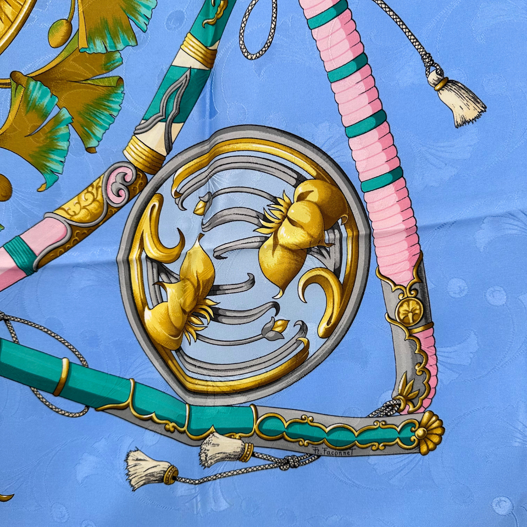 Daimyo - Princess Du Soleil Levant Hermes Scarf by Faconnet