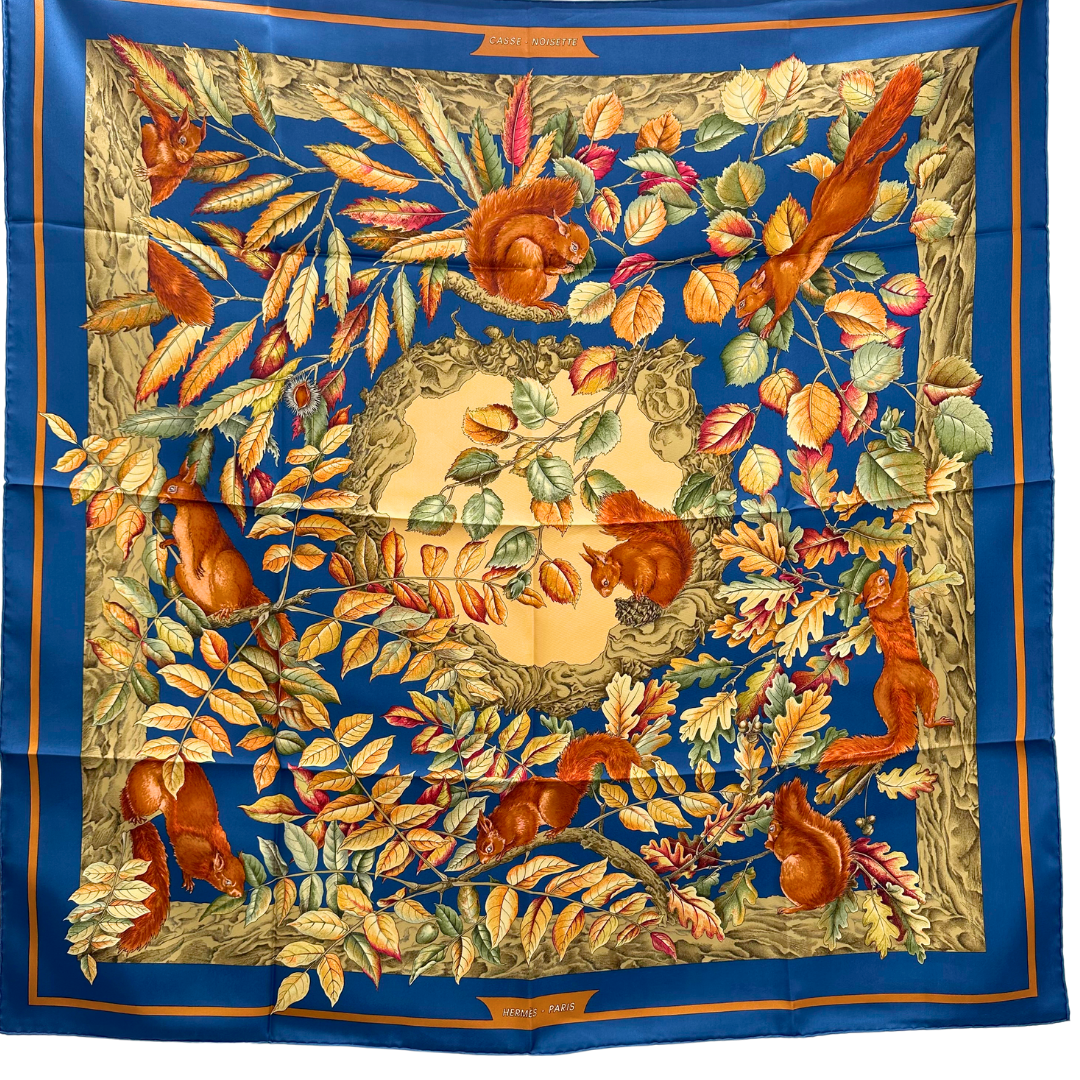 Hermes Casse Noisette Scarf