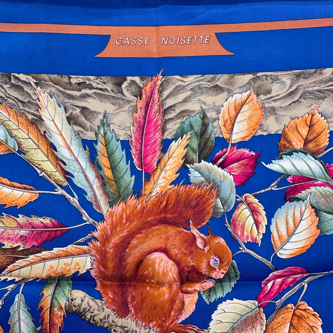 Hermes Casse Noisette Scarf