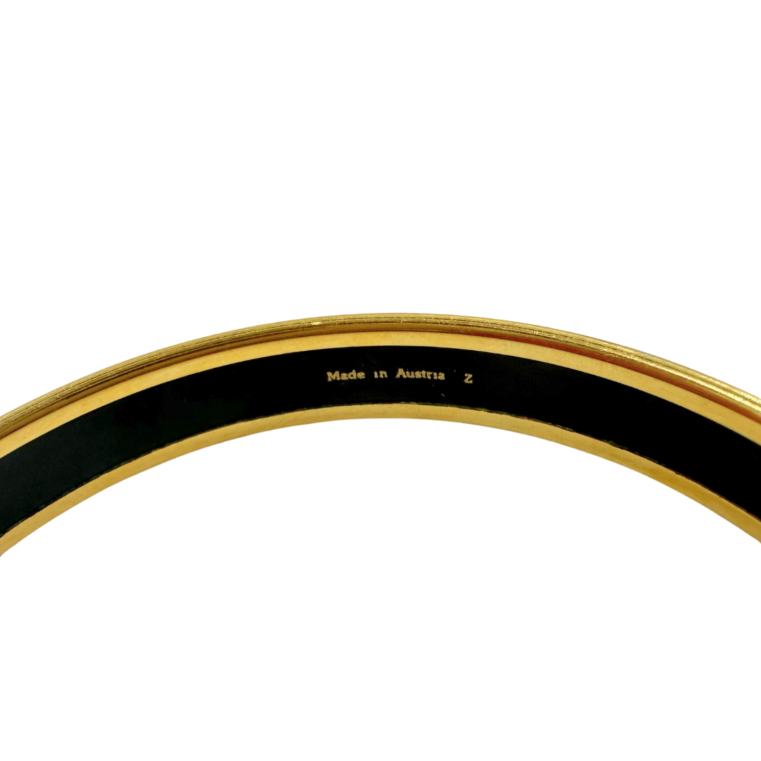 Hermes Emaille PM Narrow Cloisonne Bangle