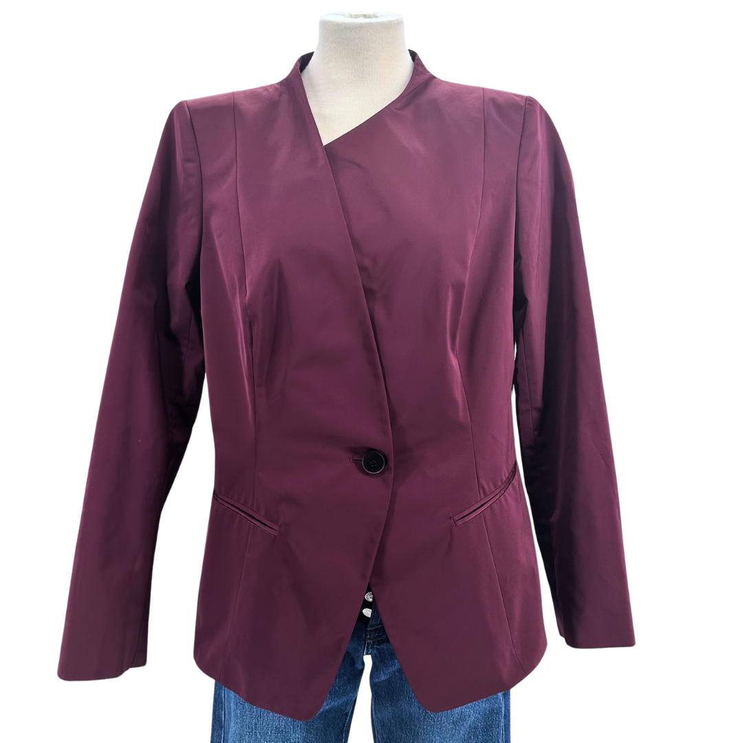 Lafayette 148 Burgundy Blazer