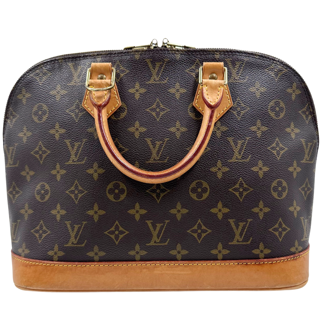 Louis Vuitton Alma MM Top Handle Bag