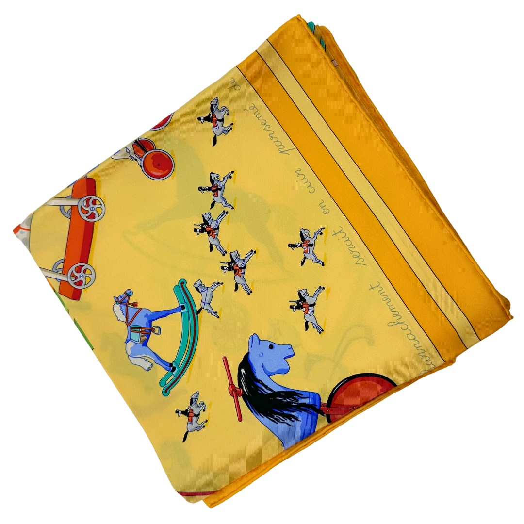 Raconte-Moi le Cheval Hermes Scarf by Rybaltchenko