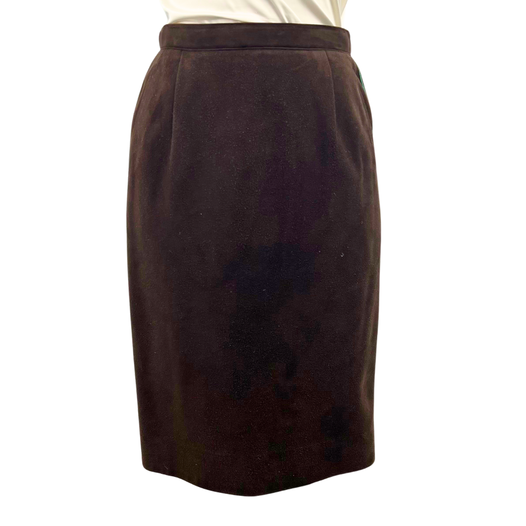 Chanel Brown Skirt