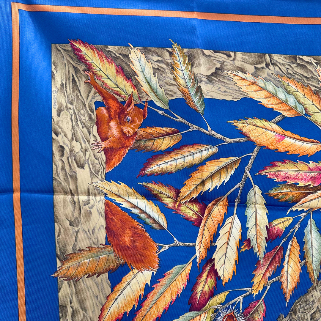 Hermes Casse Noisette Scarf