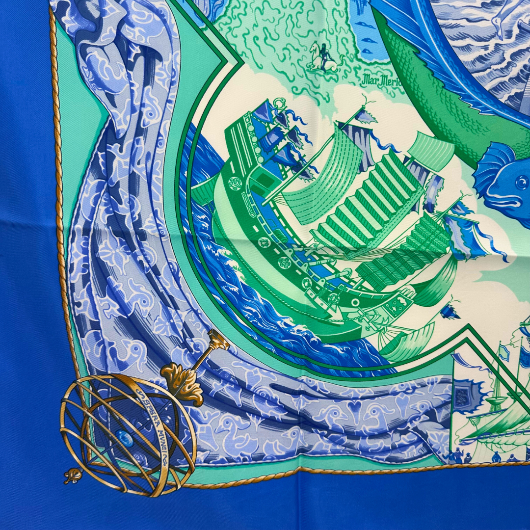 Au-delà Des Cinq Mers Hermes Scarf by Toutsy