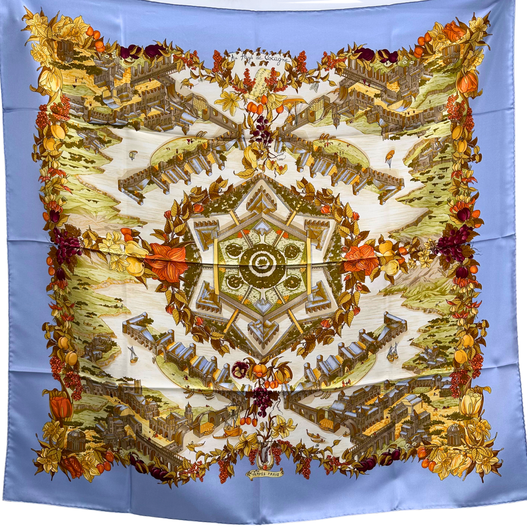 Hermes Au Pays de Cocagne Scarf