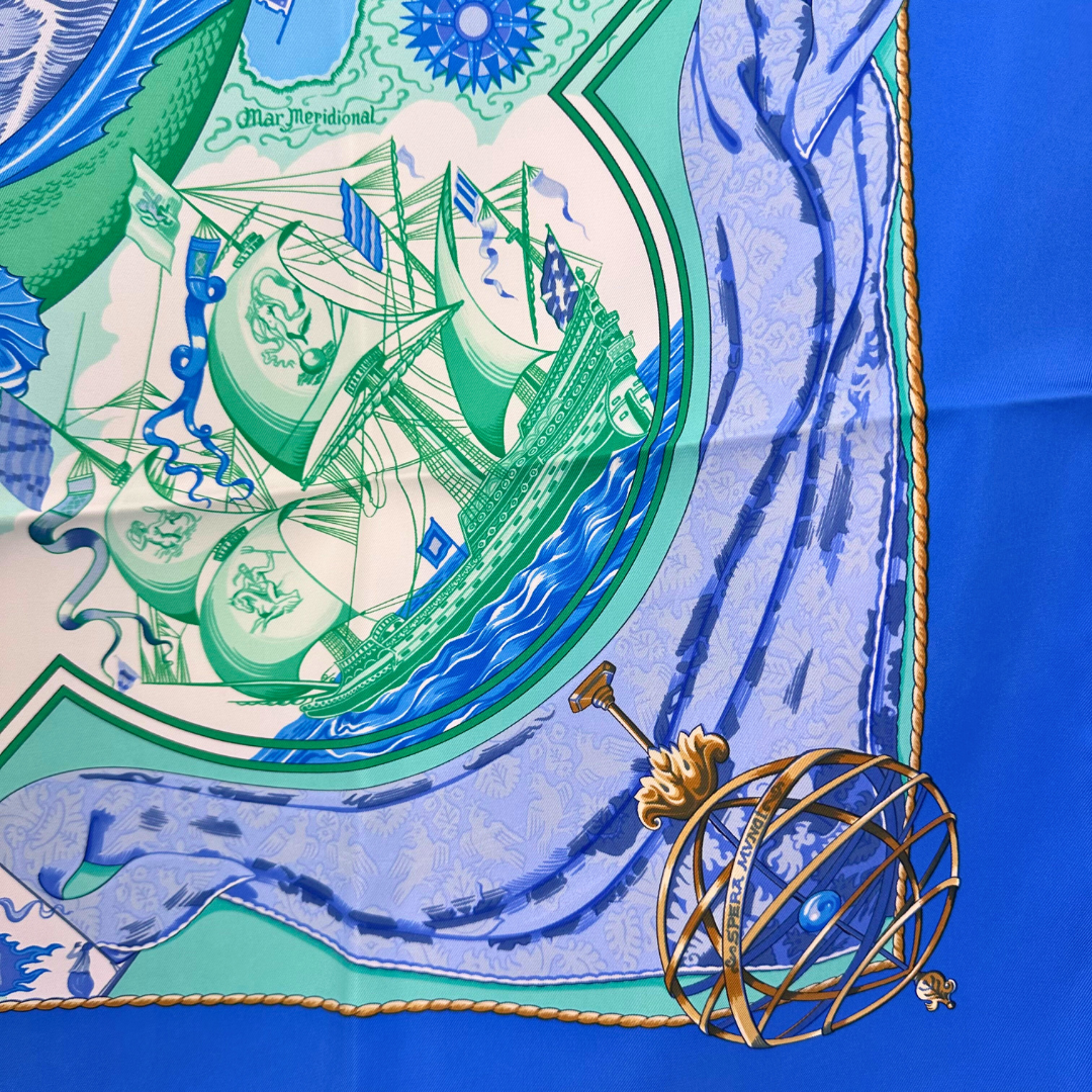 Au-delà Des Cinq Mers Hermes Scarf by Toutsy