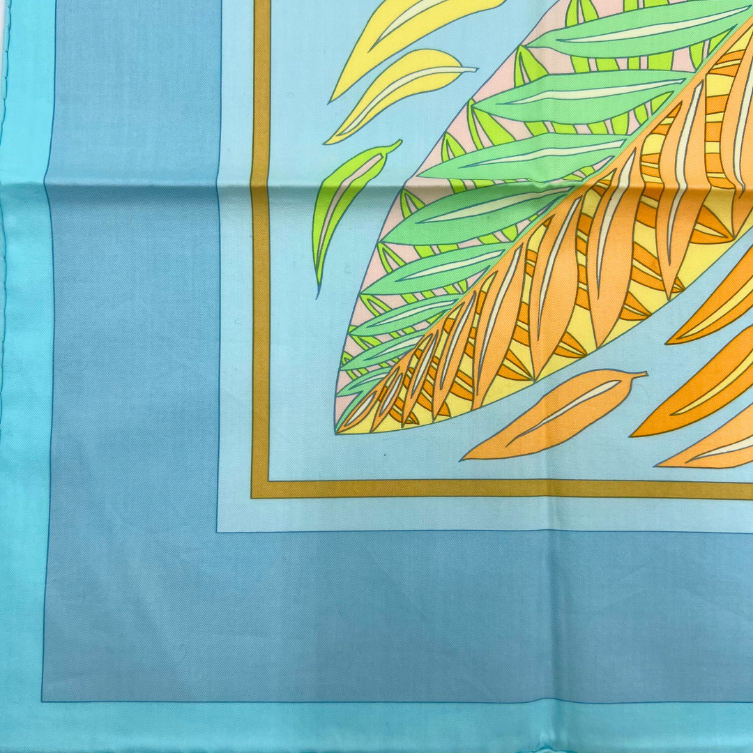 Hermes Scarf Gardiens des Arbres by Annie Faivre