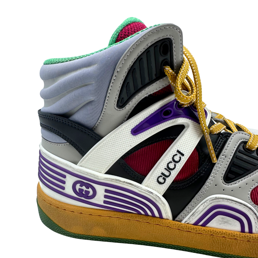 Gucci 7.5 37.5 Multi-Color Sneakers