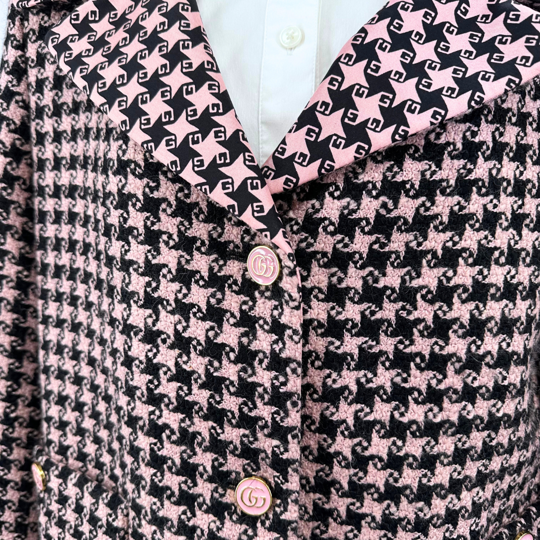 Gucci Pink/Black Blazer