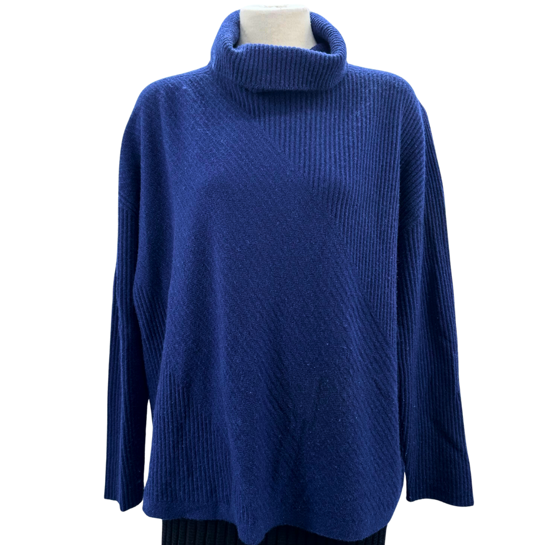 Eileen Fisher Navy Sweater