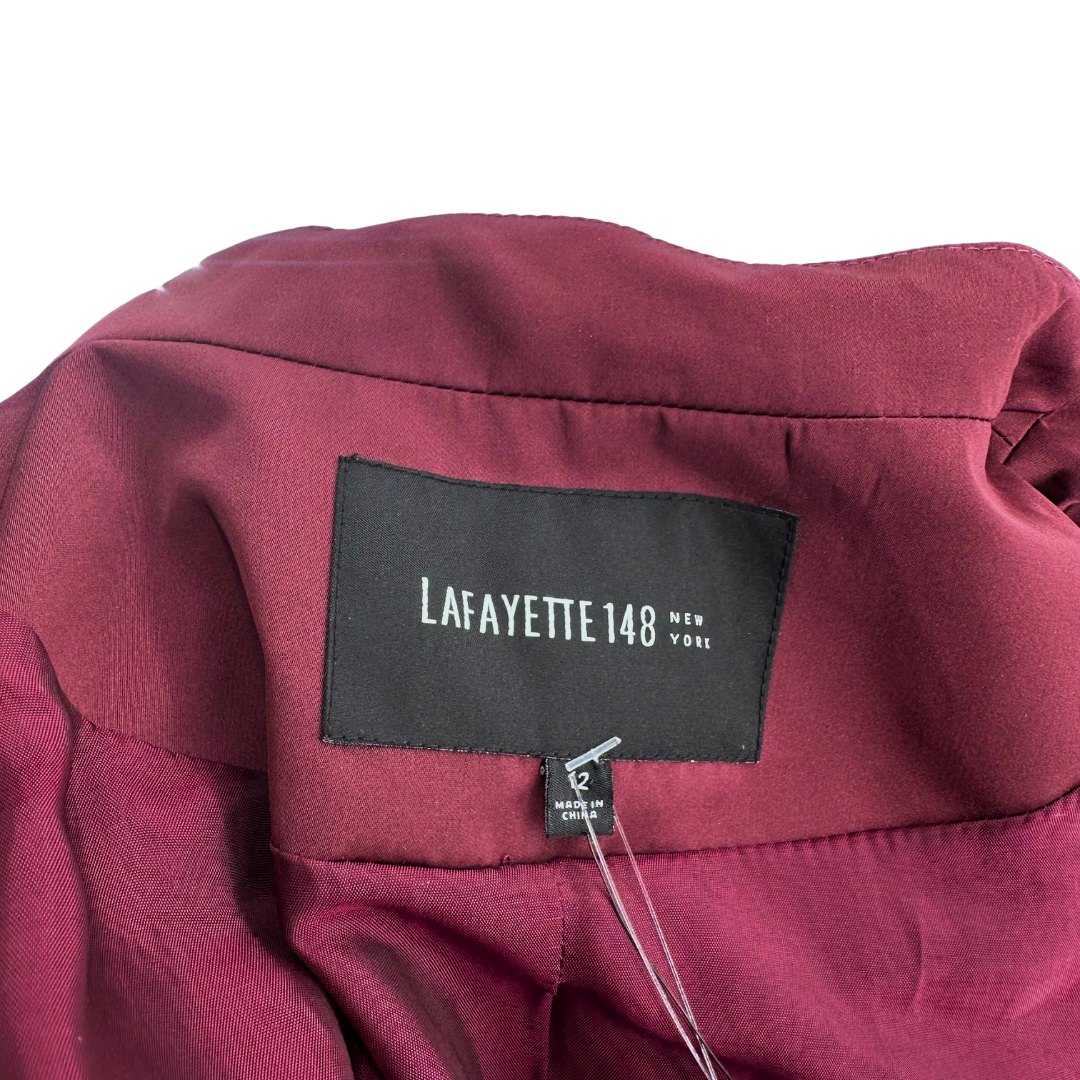 Lafayette 148 Burgundy Blazer