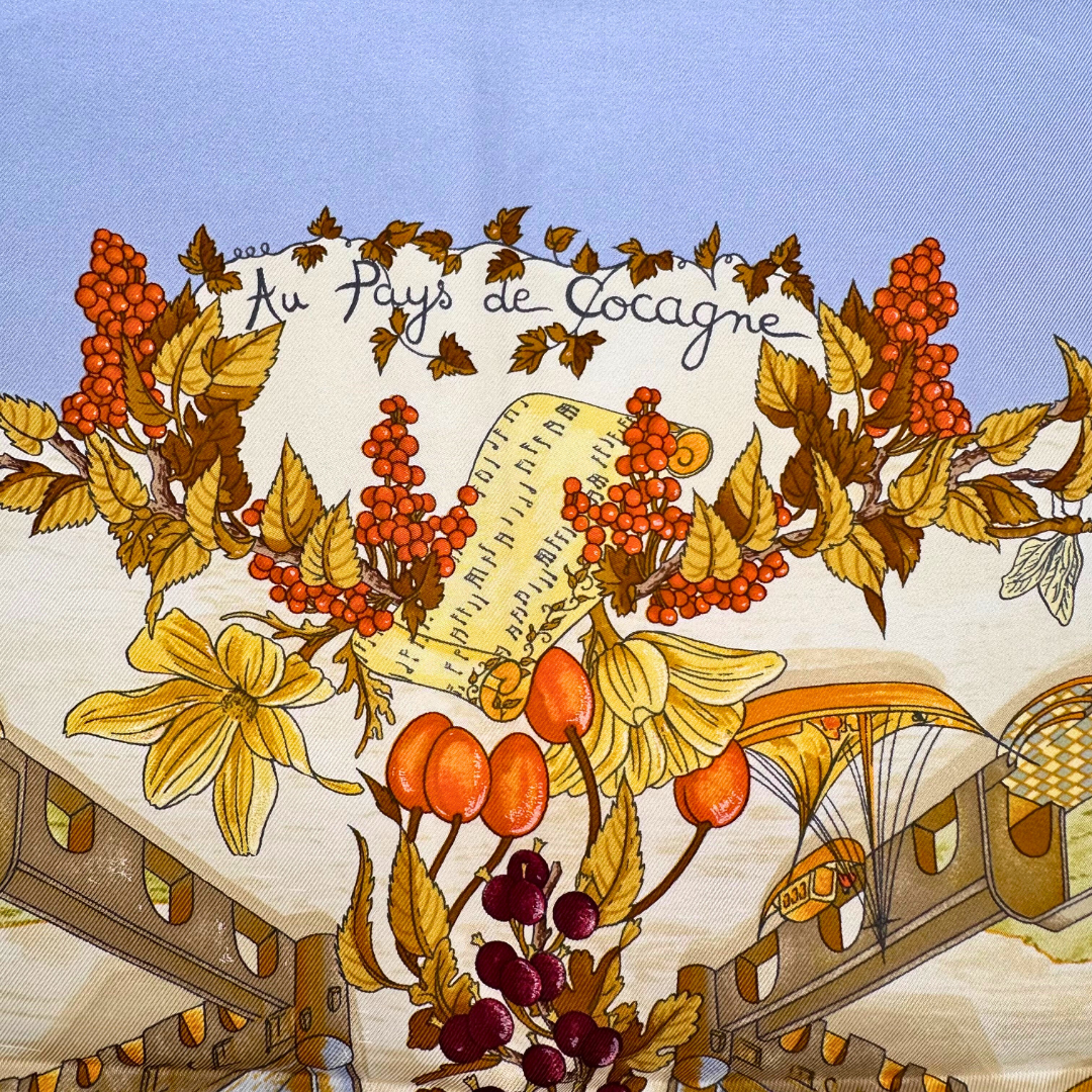 Hermes Au Pays de Cocagne Scarf