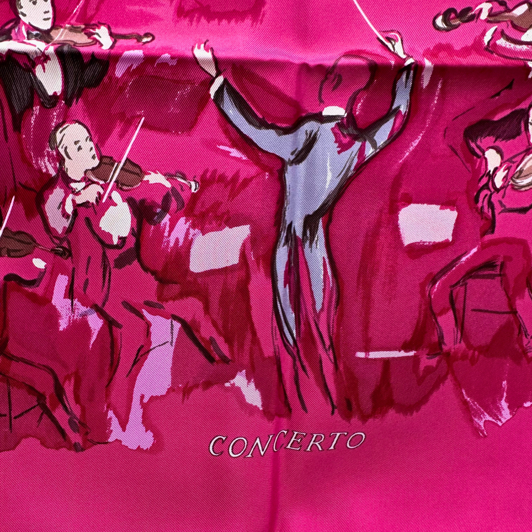 Concerto Hermes Scarf by Jean Louis Clerc