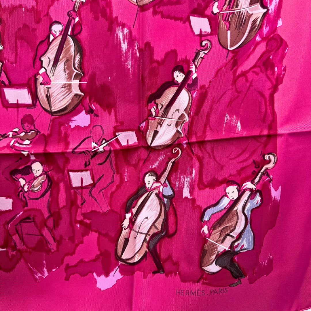 Concerto Hermes Scarf by Jean Louis Clerc