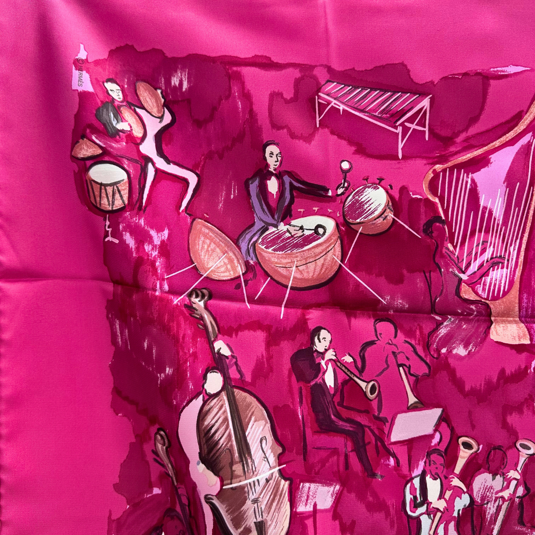 Concerto Hermes Scarf by Jean Louis Clerc