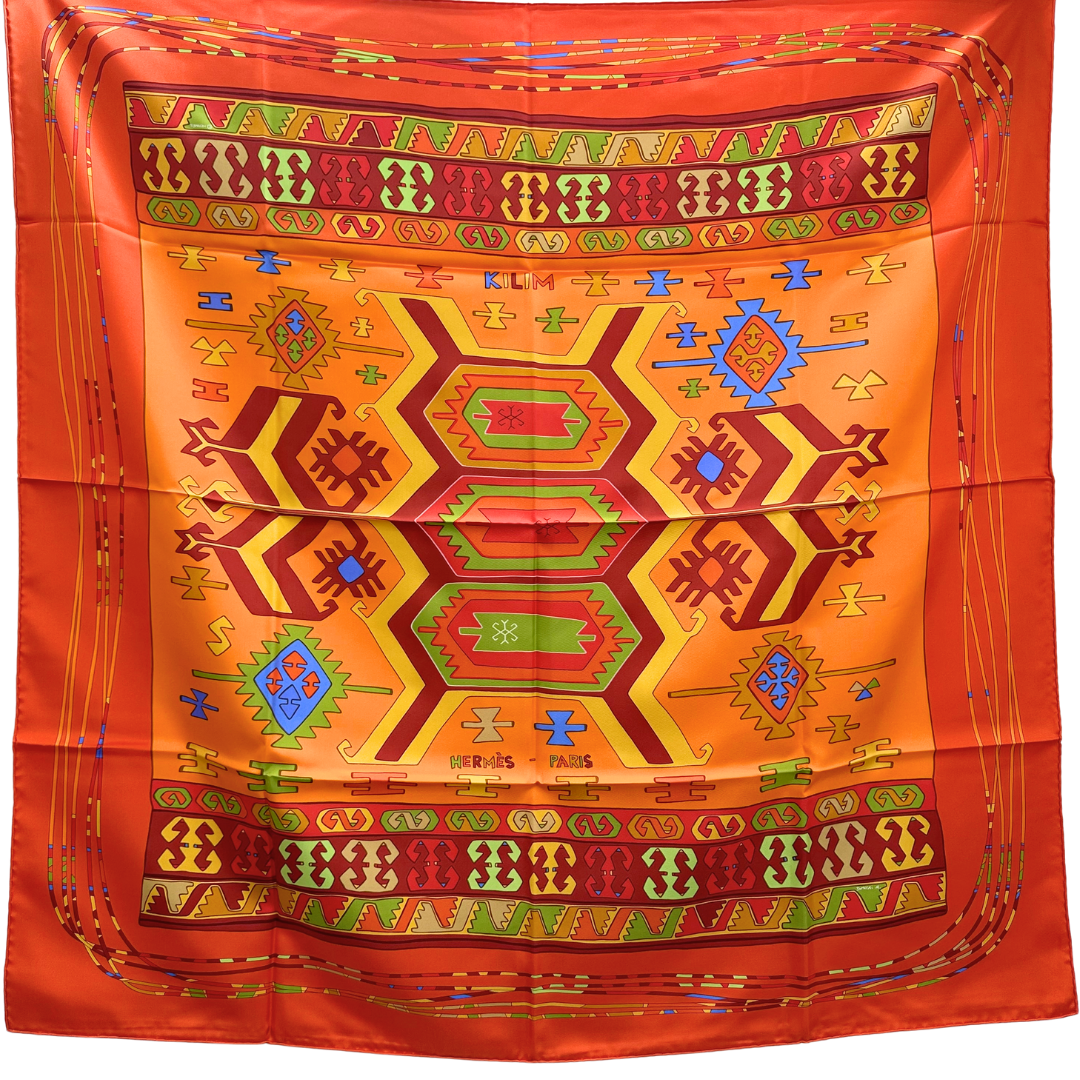 Hermes Kilim Scarf