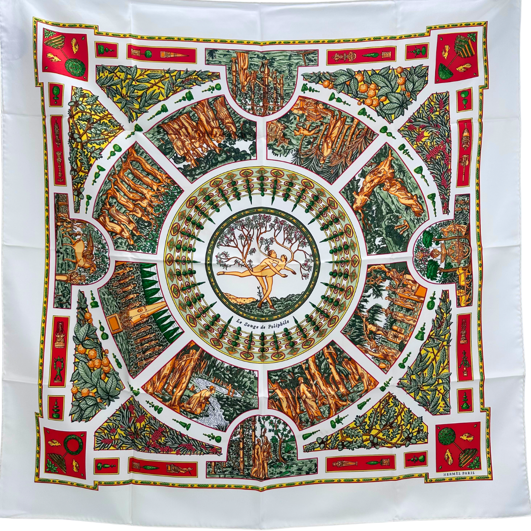 Le Songe de Poliphile Hermes Scarf by Duchene