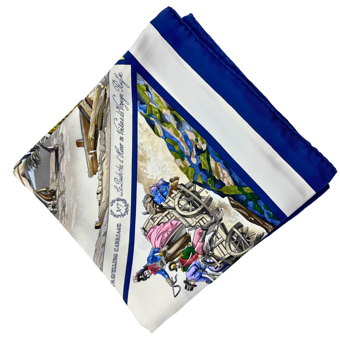 Voyages en Russie Hermes Scarf by Loic Dubigeon