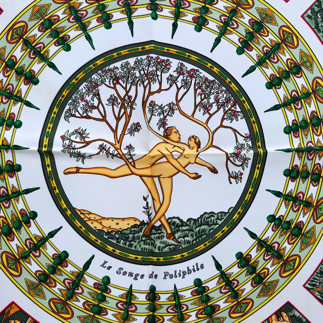 Le Songe de Poliphile Hermes Scarf by Duchene