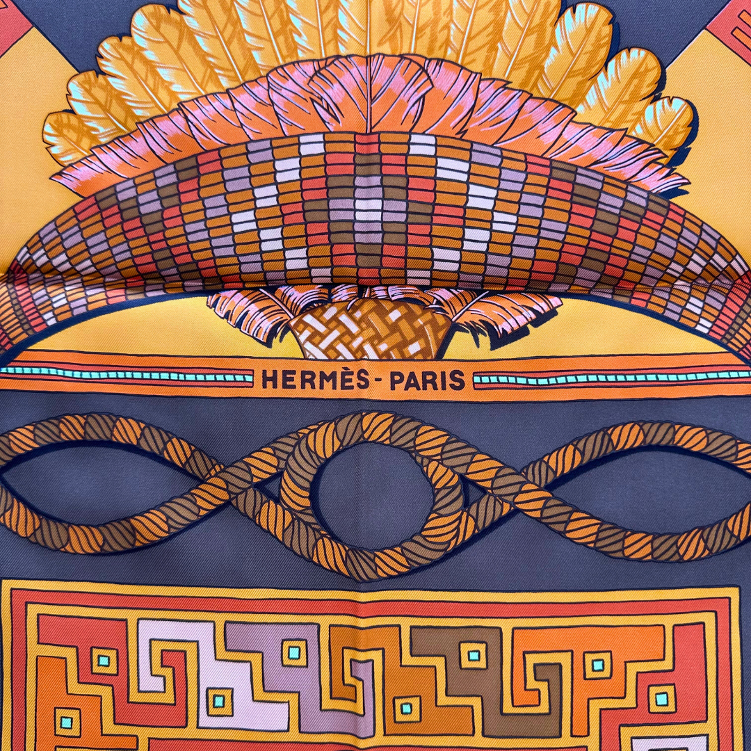 Hermes Huaca Piru Scarf