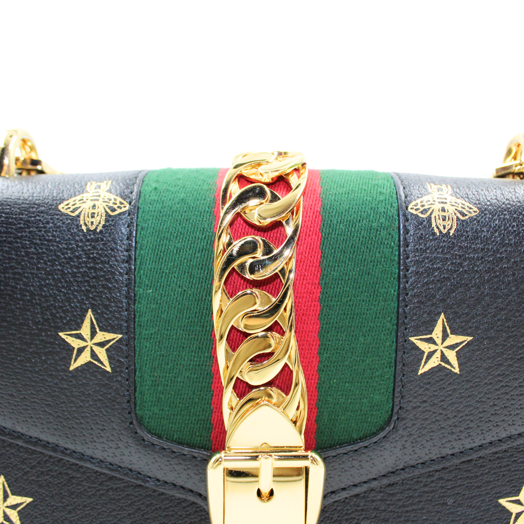 Gucci Textured Calfskin Bag