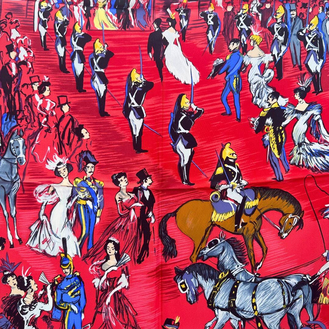 Hermes Silk Scarf La Soiree a L'Opera - Soiree de Gala