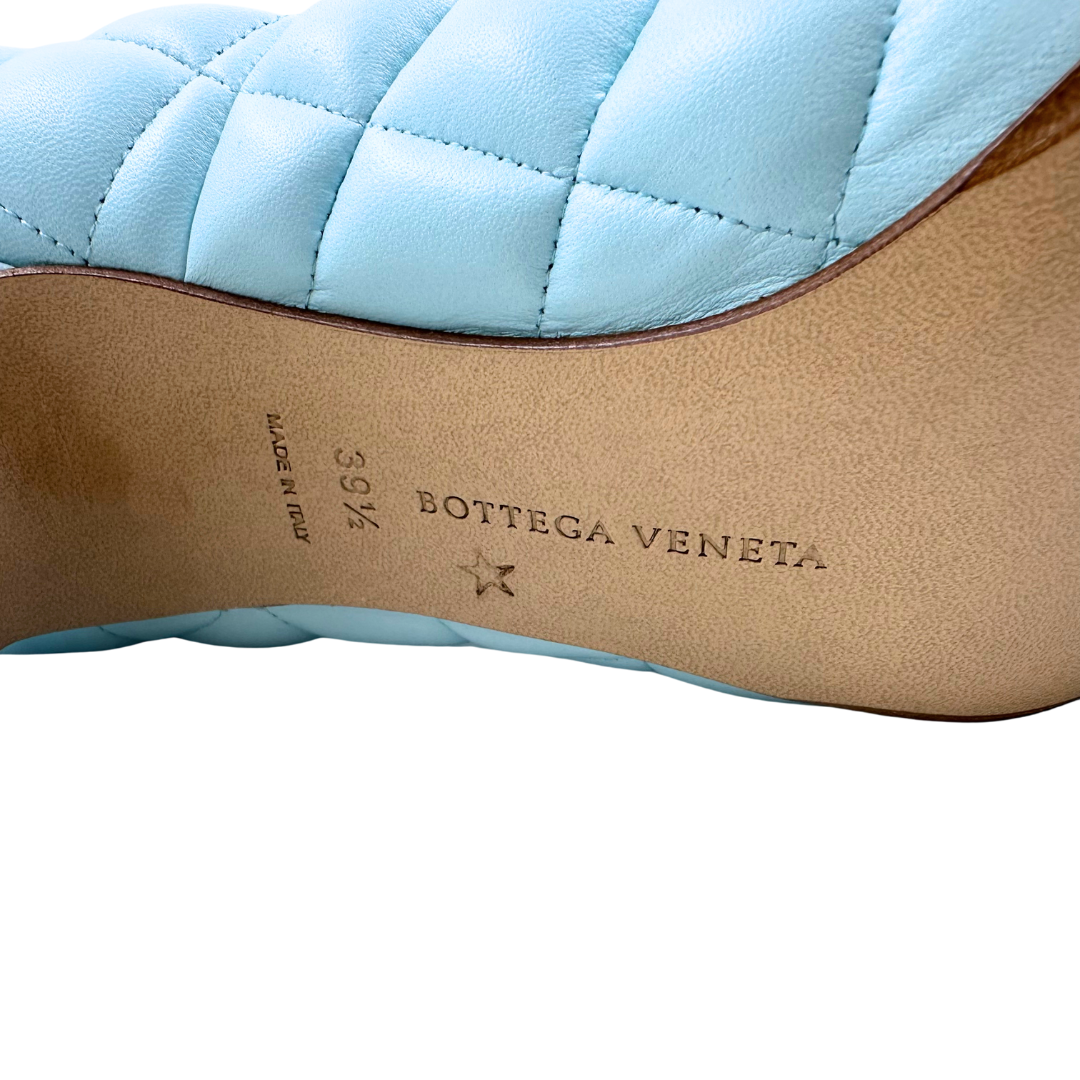 Bottega Veneta 9.5 Light Blue Pumps