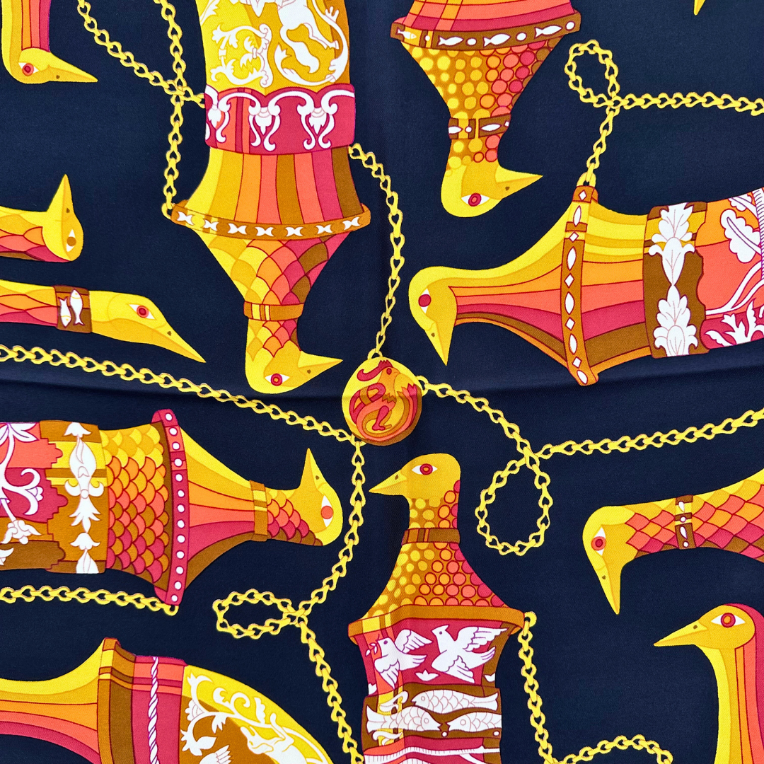 Hermes Rhytons Scarf