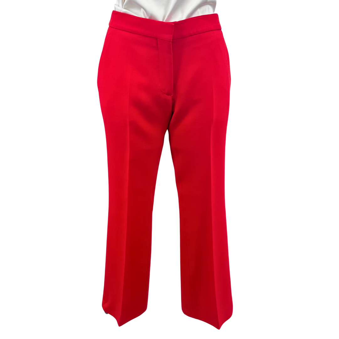 Alexander McQueen Red Pants