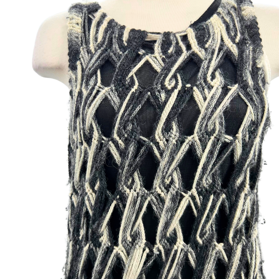 Tabula Rasa Grey/Black Dress