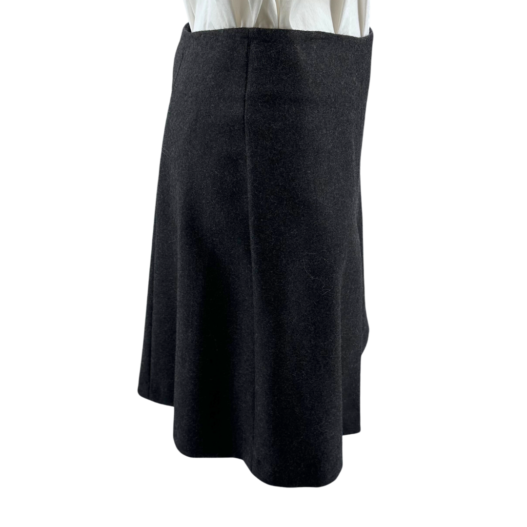 Hache Charcoal Skirt