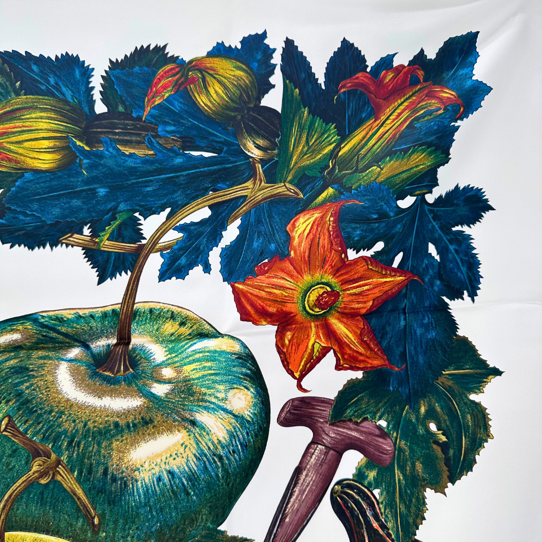 Citrouilles et Coloquintes Hermes Scarf by Dawlat