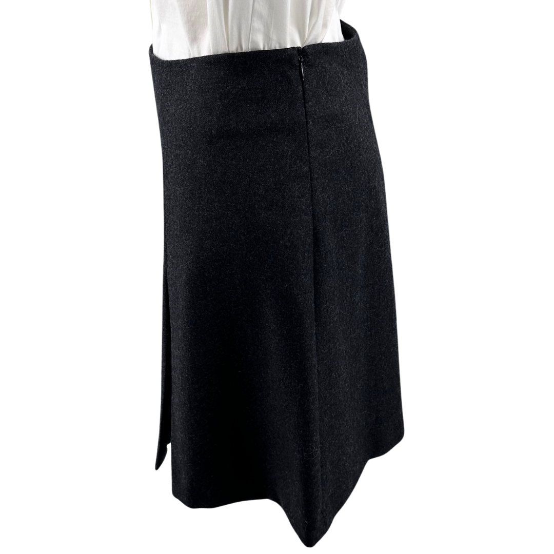 Hache Charcoal Skirt