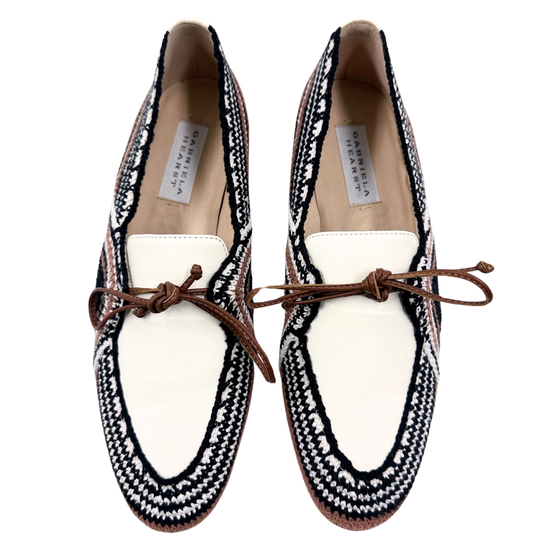 Gabriela Hearst 5 Multi-Color Leather Flats