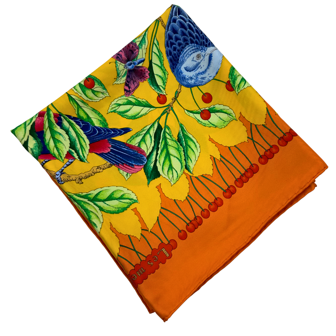 Les Merises Hermes Scarf by Antoine de Jacquelot