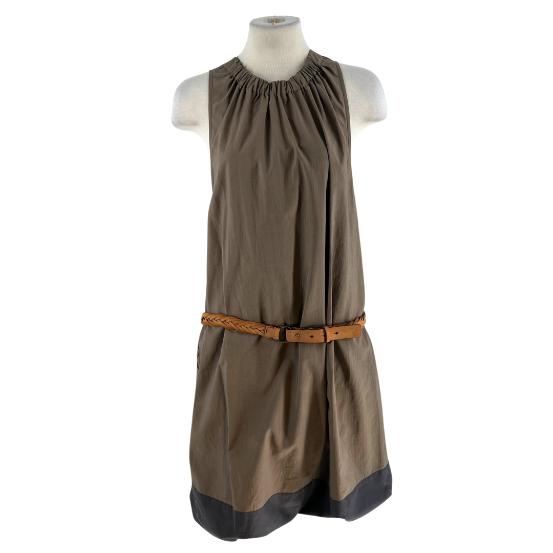 Brunellello Cuccinelli Brown/Grey Dress