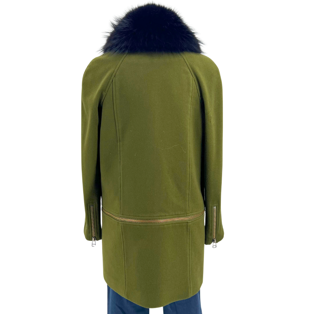 Veronica Beard Olive Coat