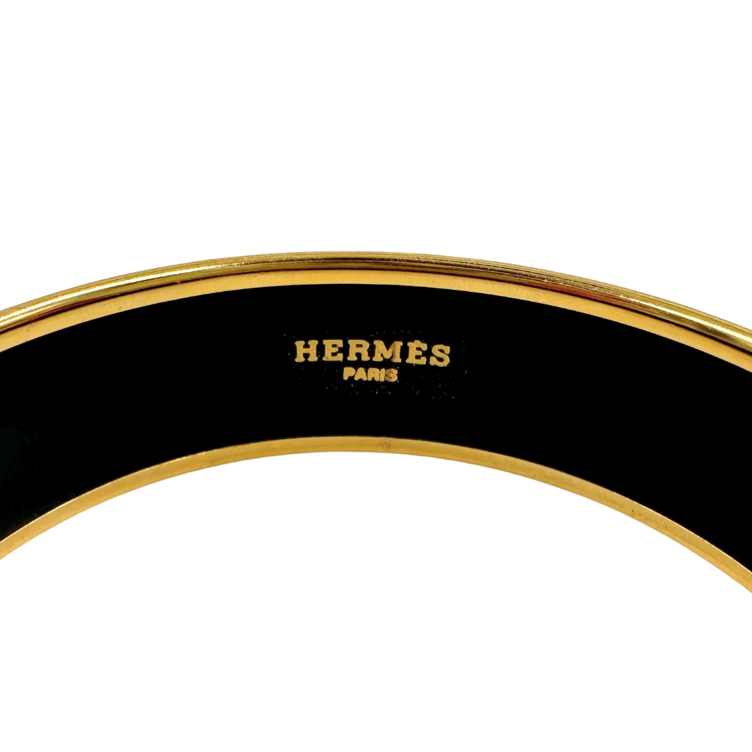 Hermes Enamel GM Medal Cloisonne Bangle