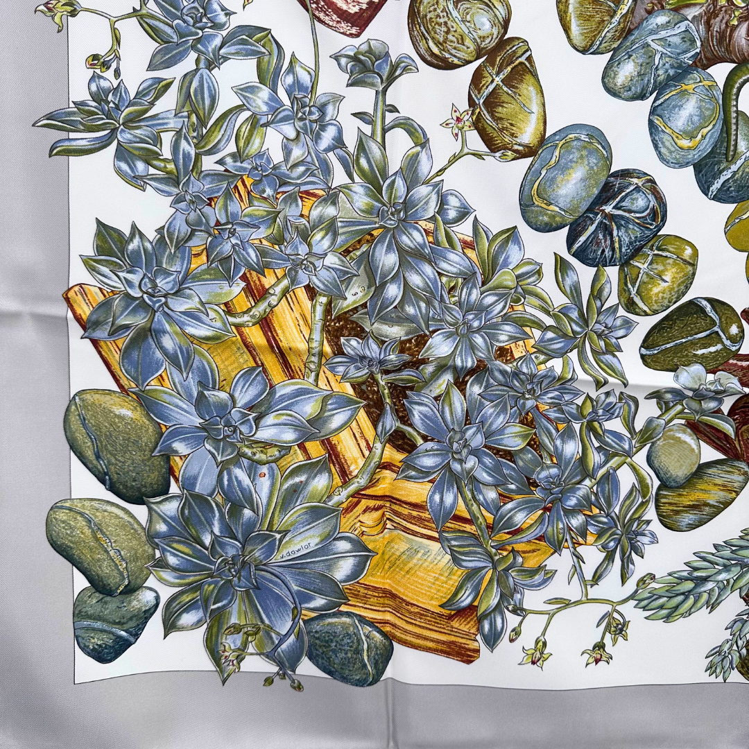 Jardin Secret Hermes Scarf by Valerie Dawlat