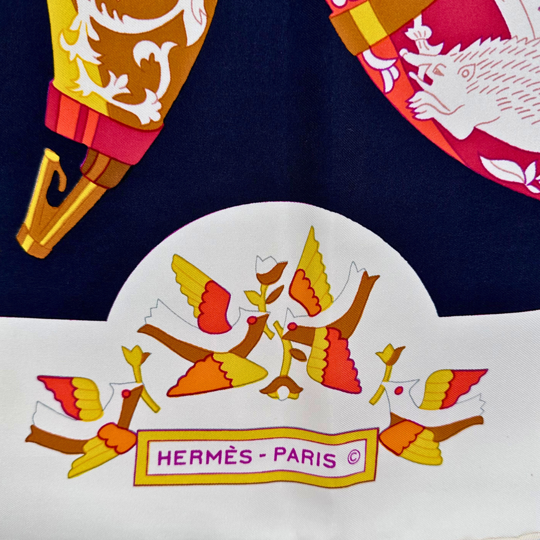 Hermes Rhytons Scarf